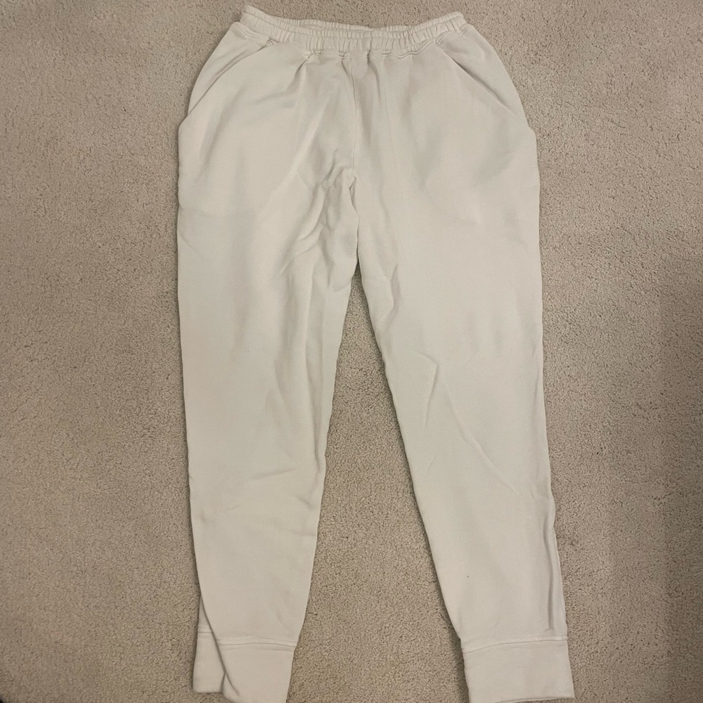 White Free People Joggers